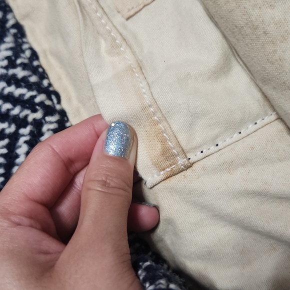 Y2K Hollister Woven Wool Tote Shoulder Travel Purse Summer Shopping Beach Bag - Picture 14 of 14